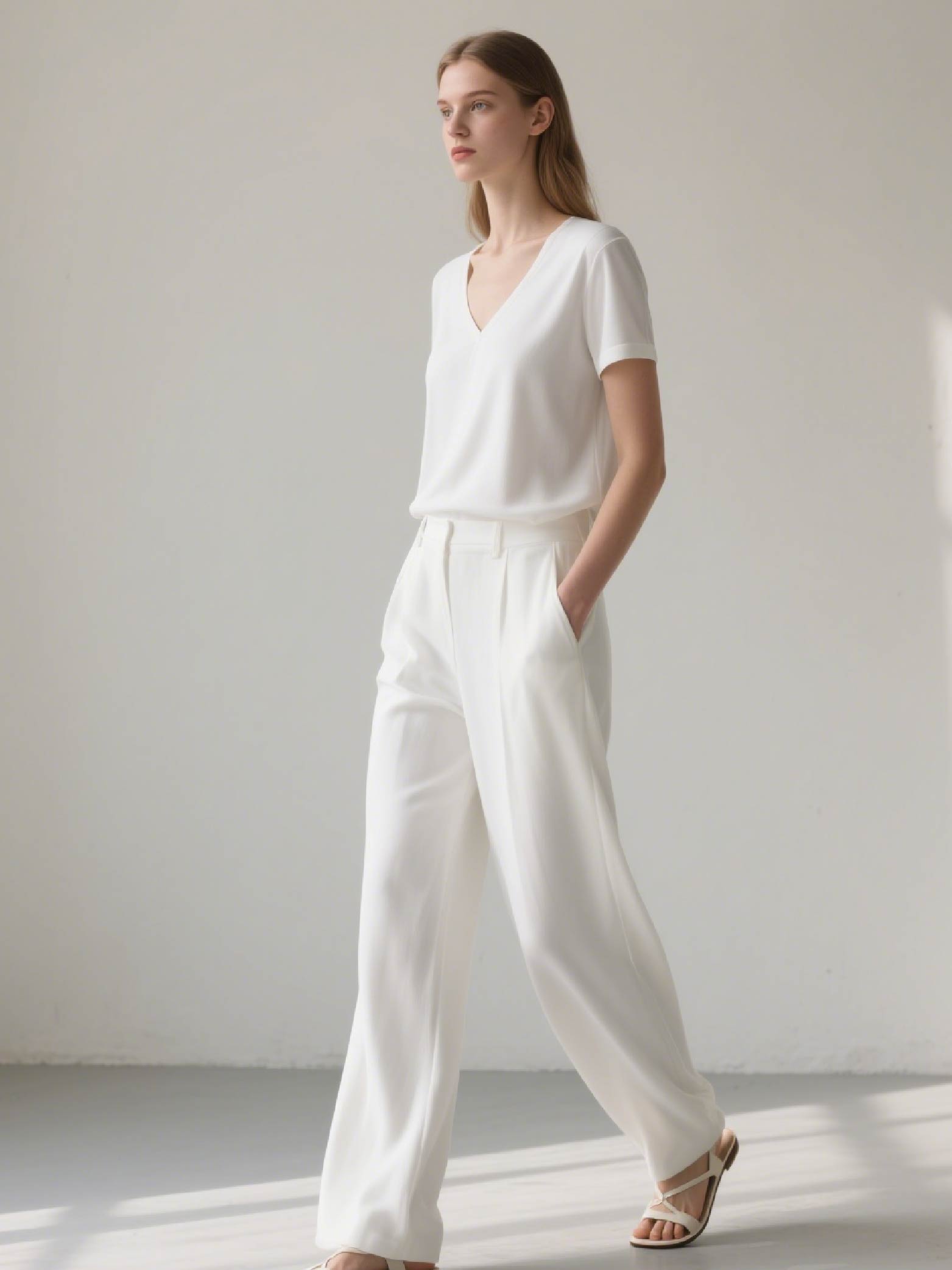 Zen 100% Silk Lounge Pants for Women